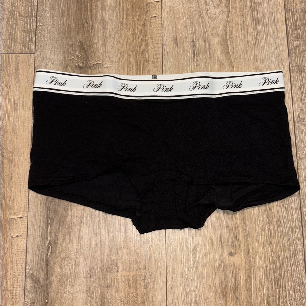 PINK Victoria’s Secret Halloween Logo Boyshort Panty - Picture 3 of 6